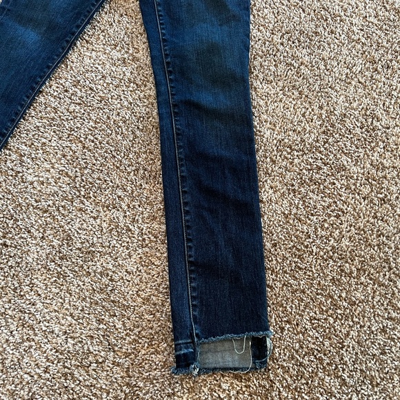 J Brand Maria skinny high rise release hem jeans size 25 - Picture 4 of 12